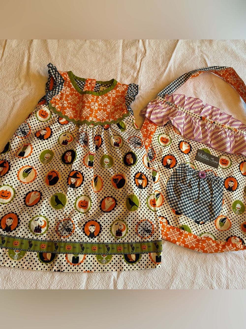 Matilda Jane HALLOWEEN Dress & Bag